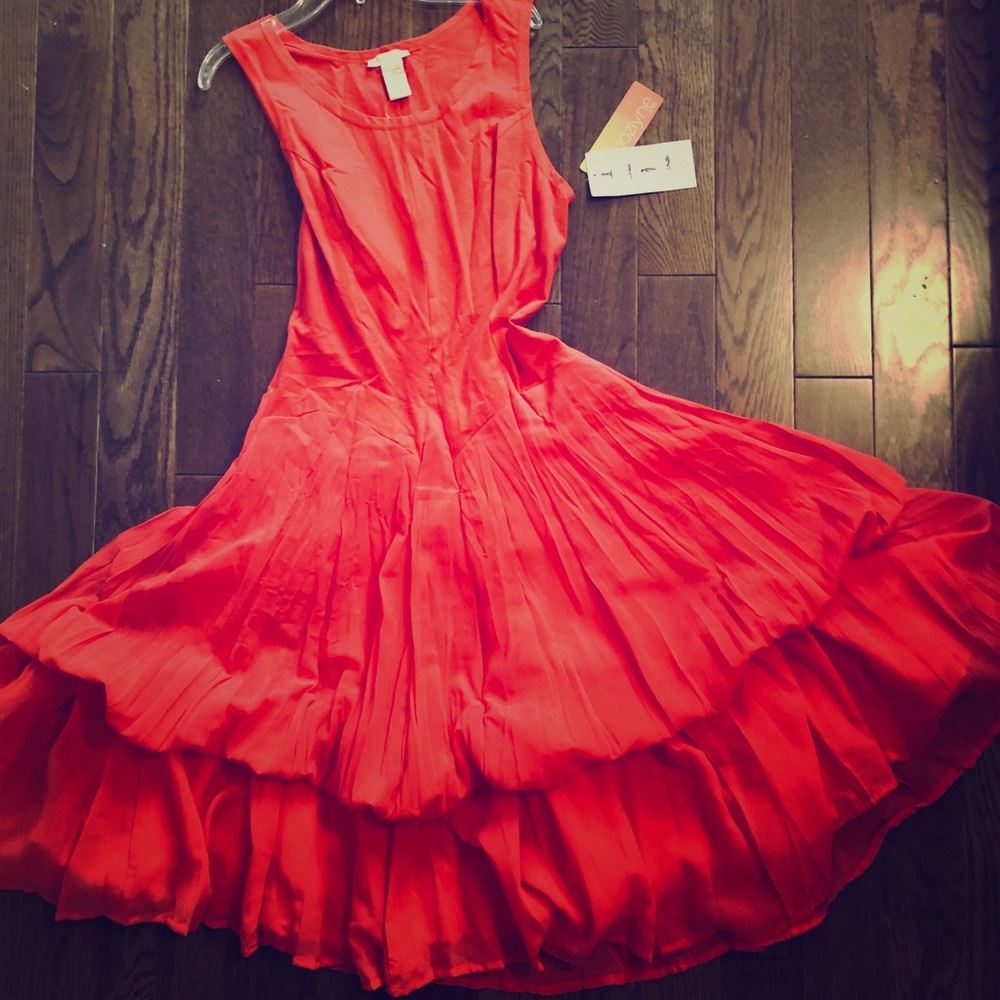 Klozlyne coral convertible sundress